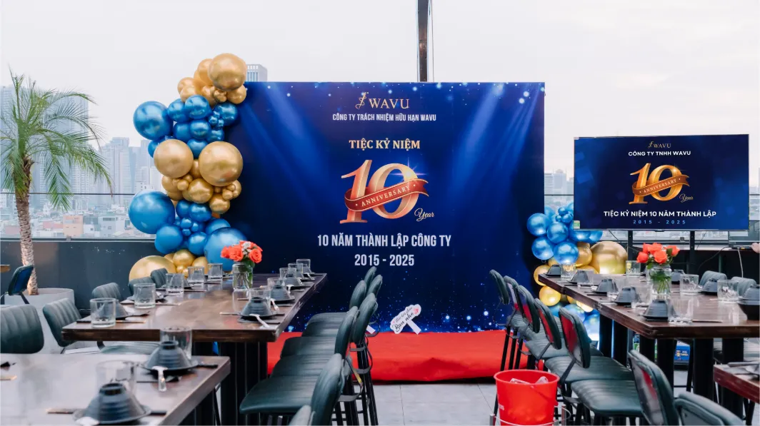 TIỆC KỶ NIỆM 10 NĂM THÀNH LẬP